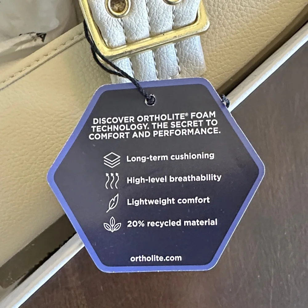 Sonoma Goods For Life® Delilah Women's Mary Jane Flats in Bone Women’s Size 8.5 - Picture 16 of 16